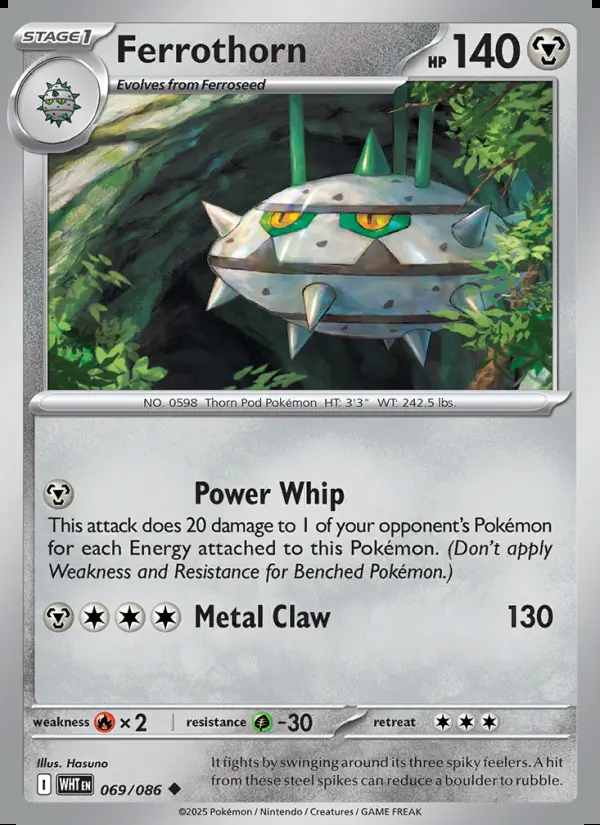 Image of the card Ferrothorn