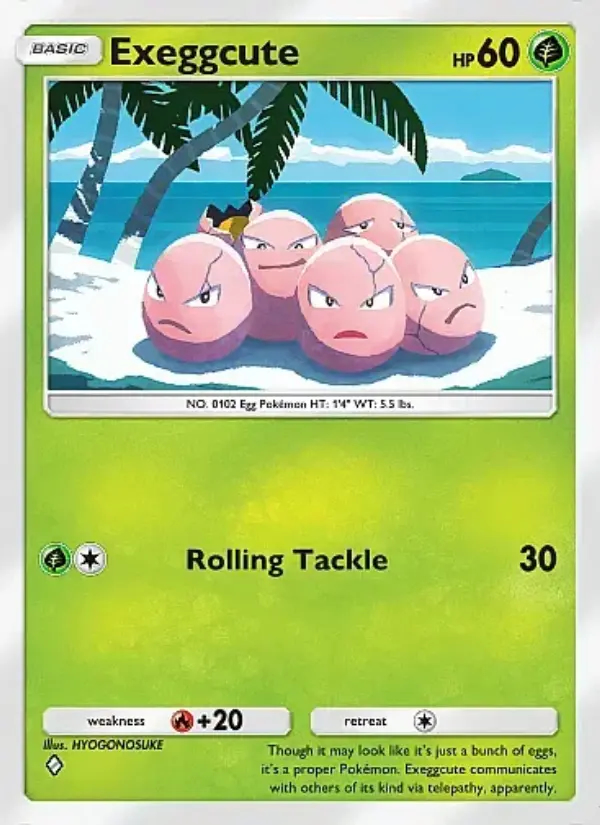 Image of the card Exeggcute