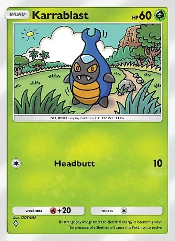 Image of the card Karrablast