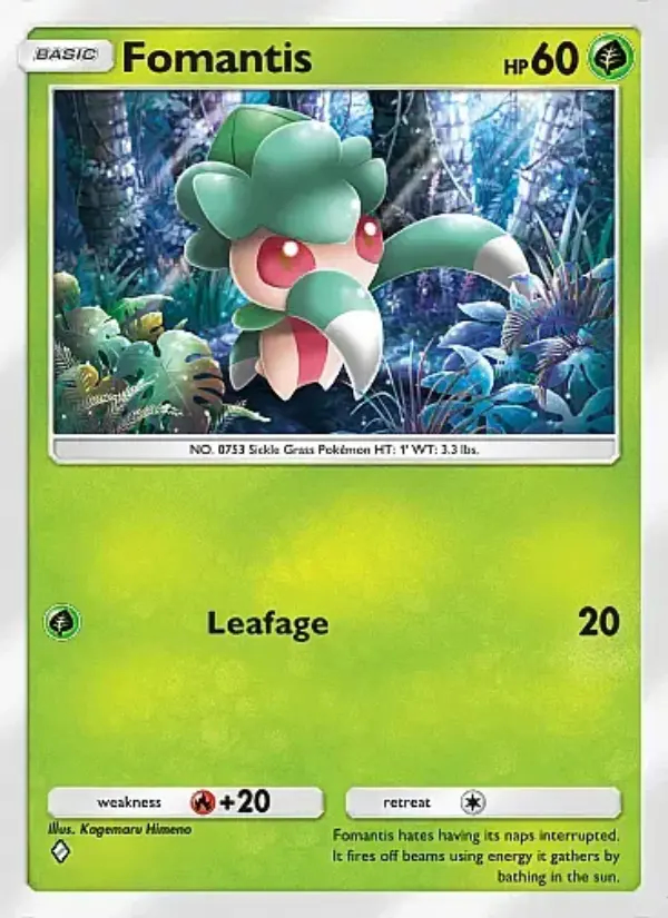 Image of the card Fomantis