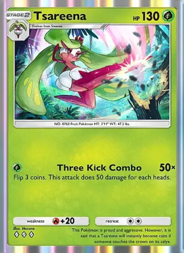 Image of the card Tsareena