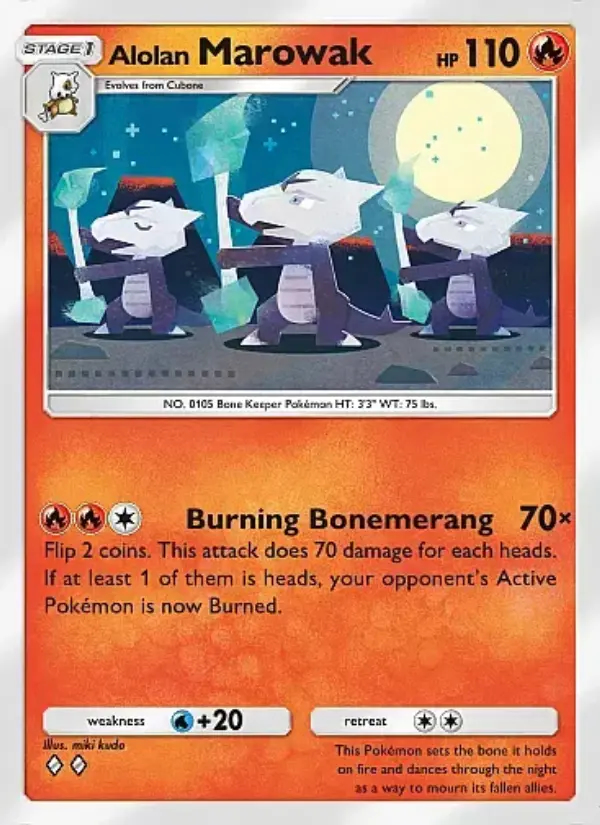 Image of the card Alolan Marowak