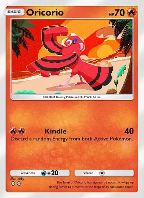 Image of the card Oricorio
