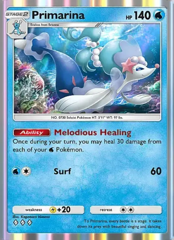 Image of the card Primarina