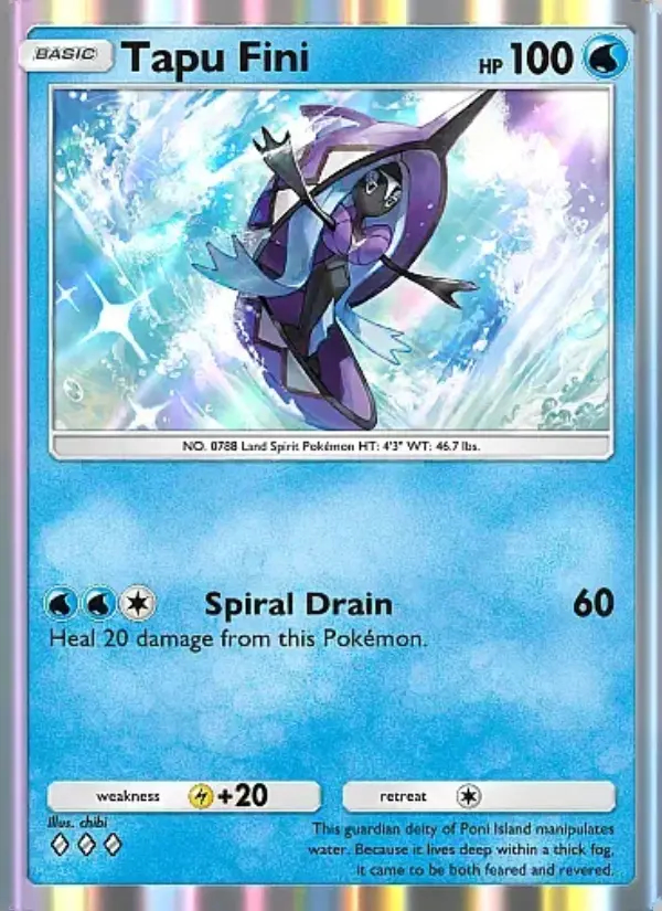 Image of the card Tapu Fini