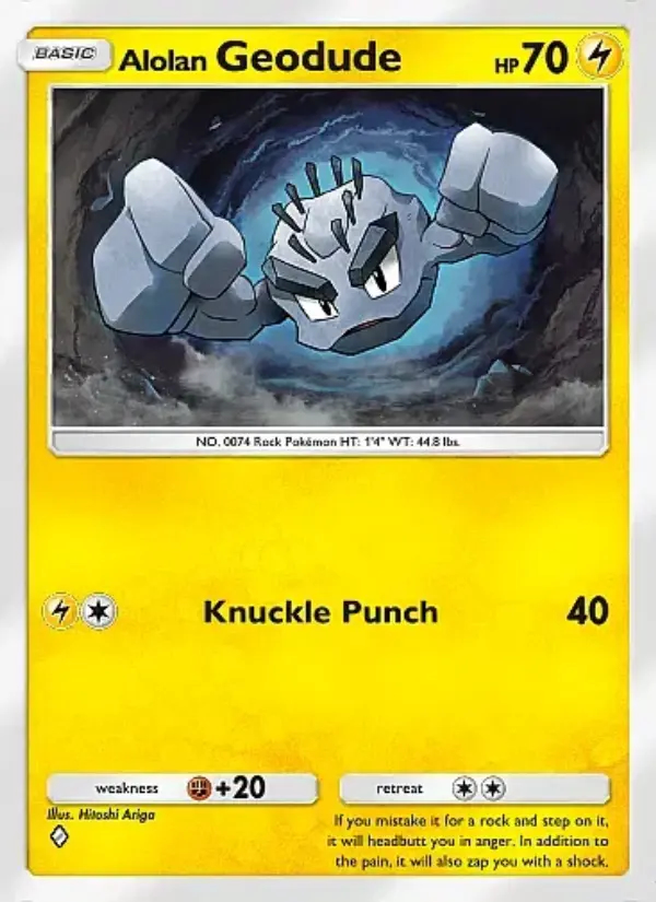 Image of the card Alolan Geodude