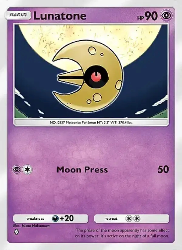 Image of the card Lunatone