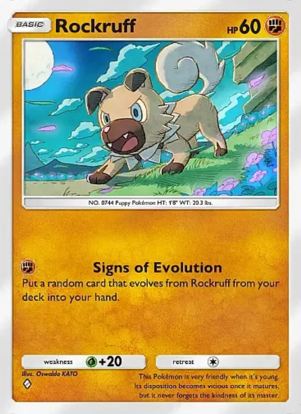 Image of the card Rockruff