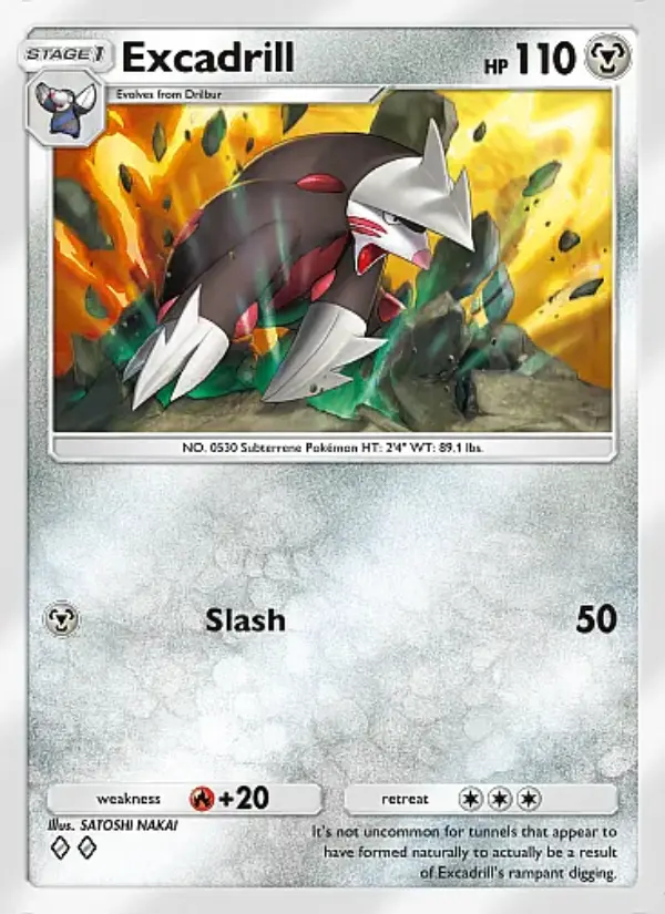 Image of the card Excadrill