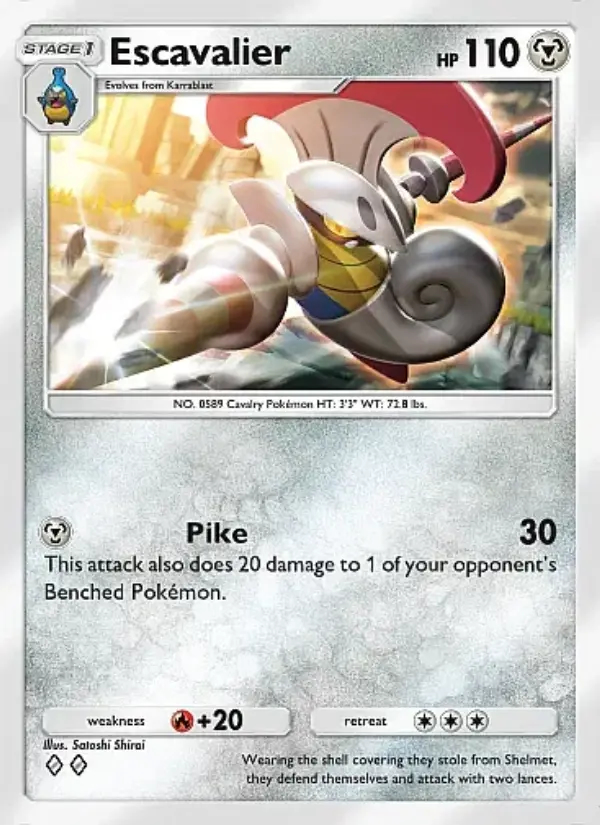 Image of the card Escavalier