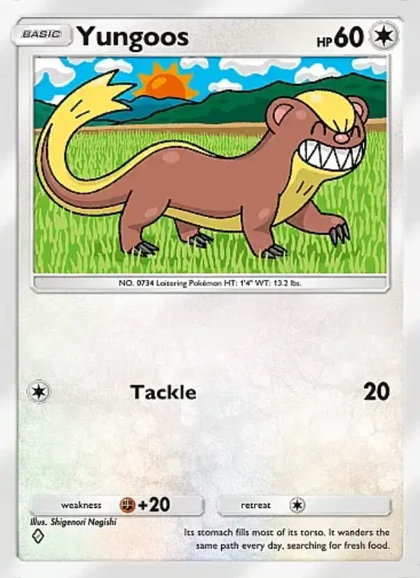 Image of the card Yungoos