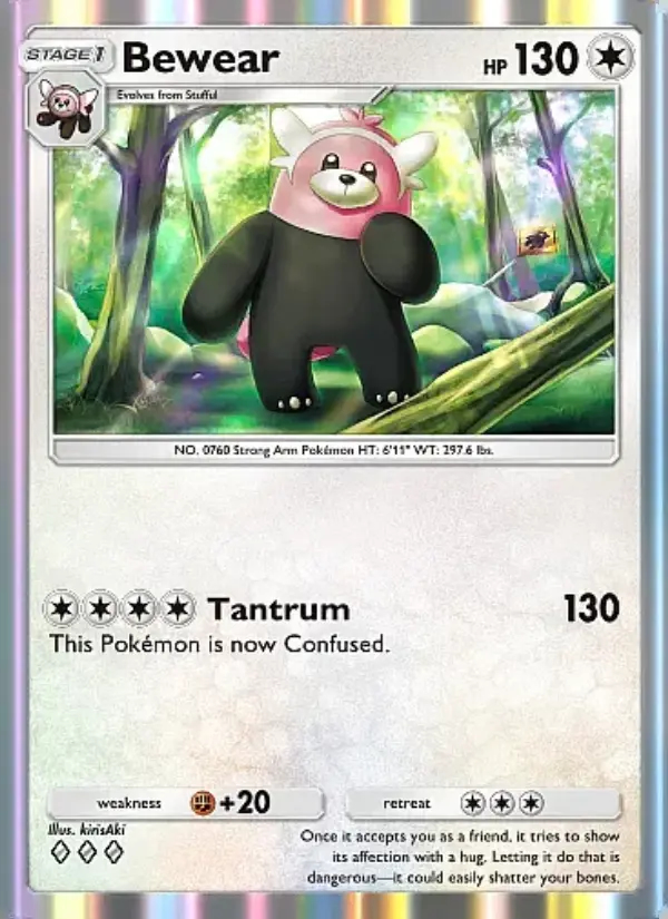 Image of the card Bewear