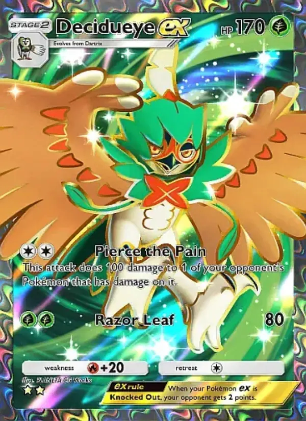 Image of the card Decidueye ex