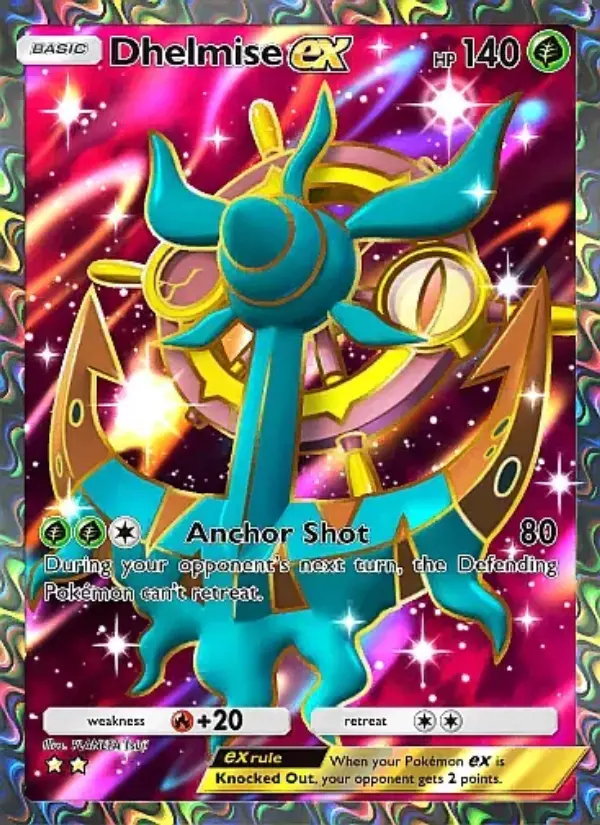 Image of the card Dhelmise ex