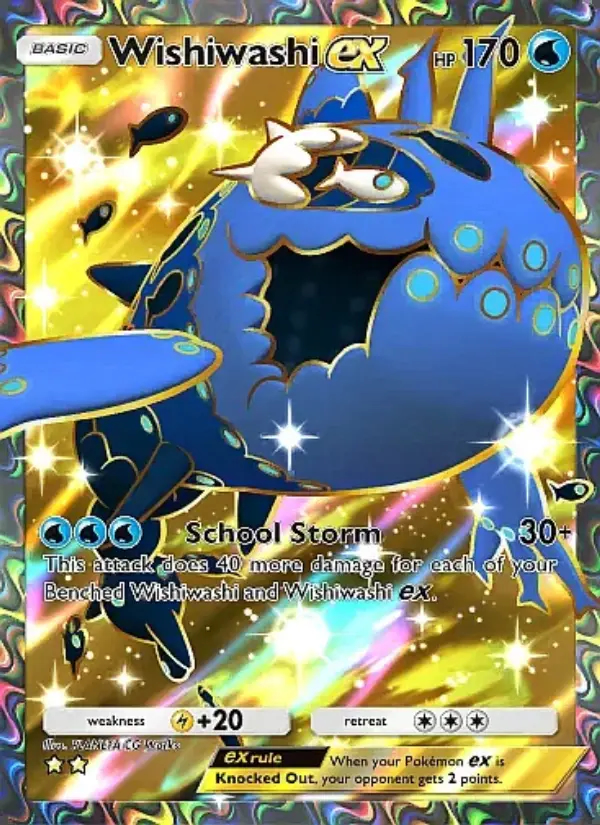 Image of the card Wishiwashi ex
