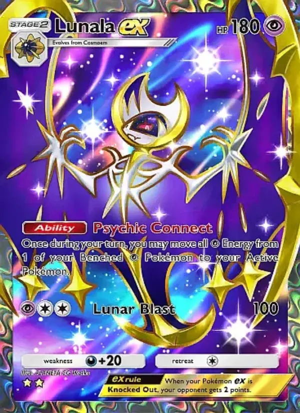 Image of the card Lunala ex