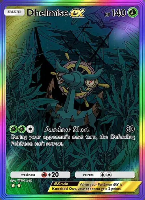 Image of the card Dhelmise ex