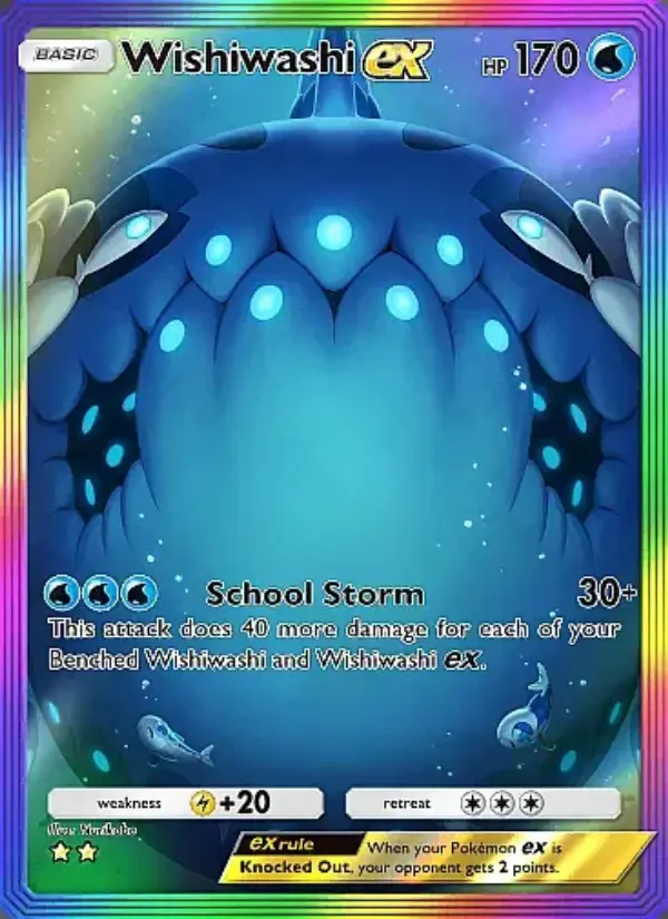 Image of the card Wishiwashi ex