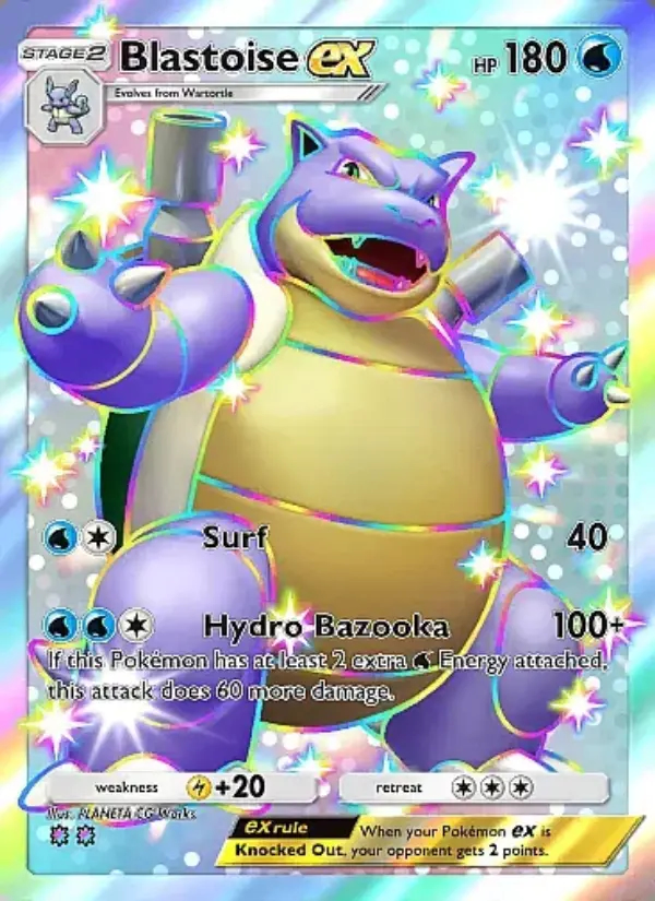 Image of the card Blastoise ex