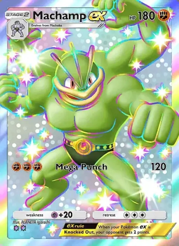 Image of the card Machamp ex