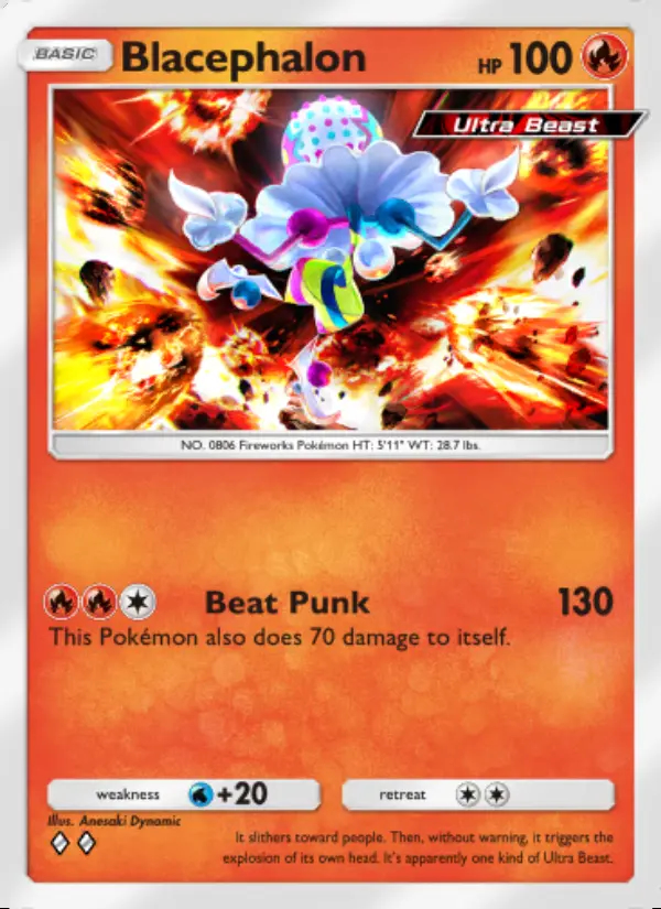 Image of the card Blacephalon