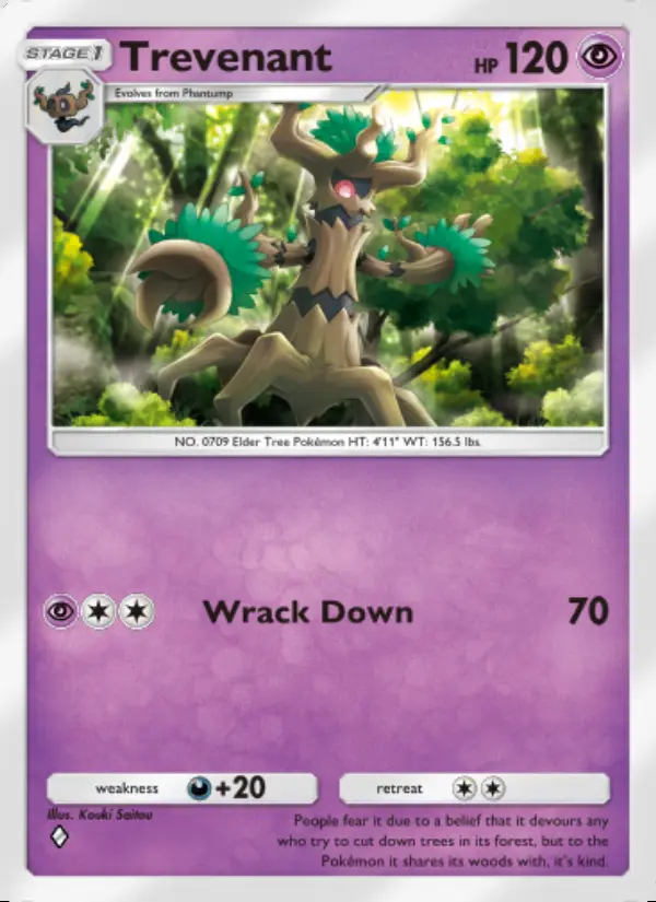 Image of the card Trevenant
