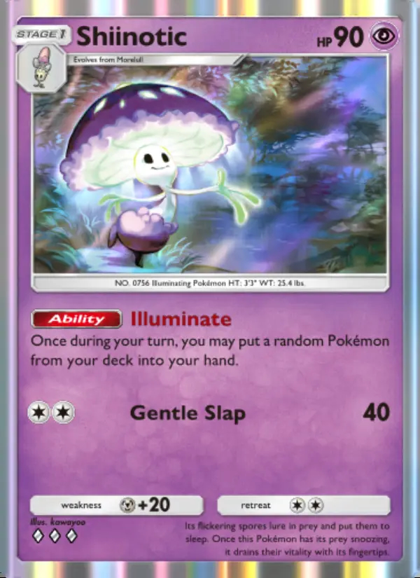 Image of the card Shiinotic
