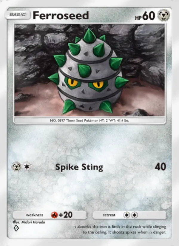 Image of the card Ferroseed