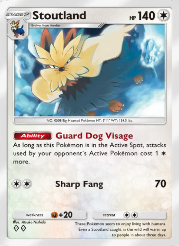 Image of the card Stoutland