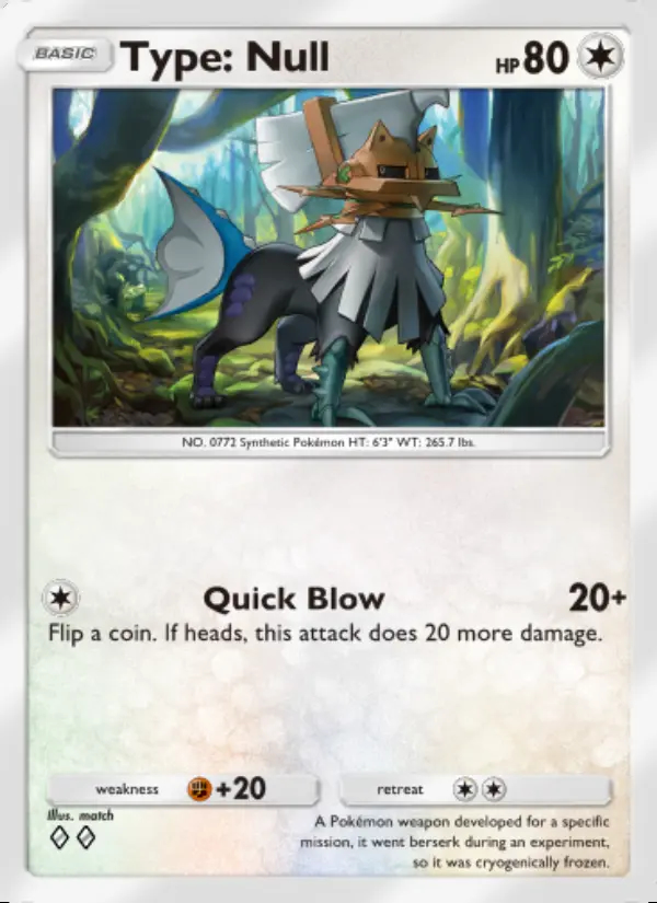 Image of the card Type: Null