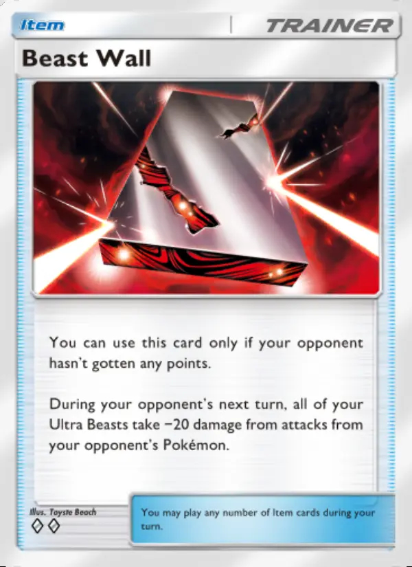 Image of the card Beast Wall