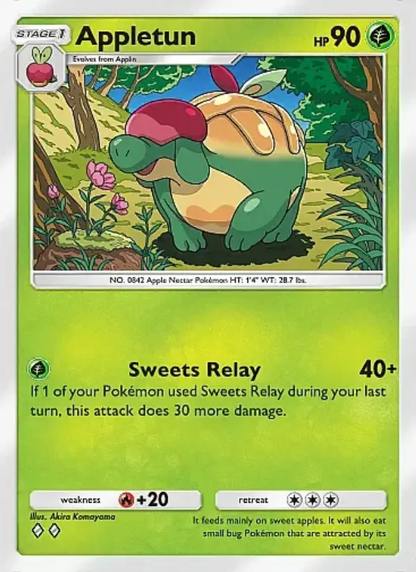 Image of the card Appletun