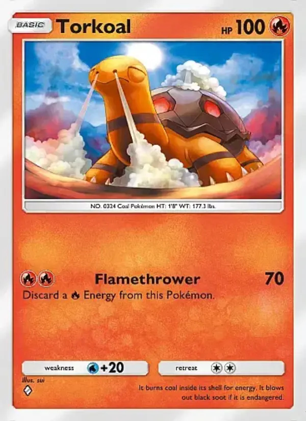 Image of the card Torkoal