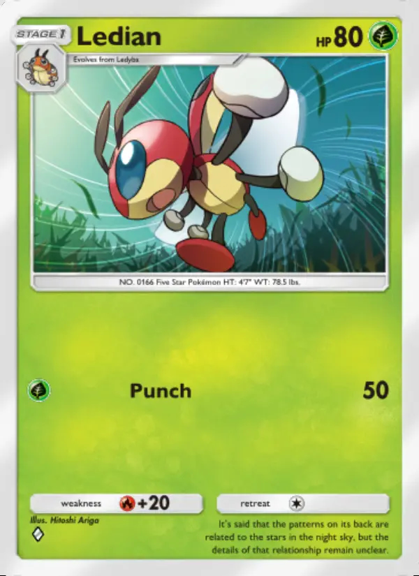 Image of the card Ledian