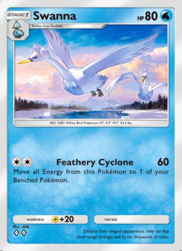 Image of the card Swanna