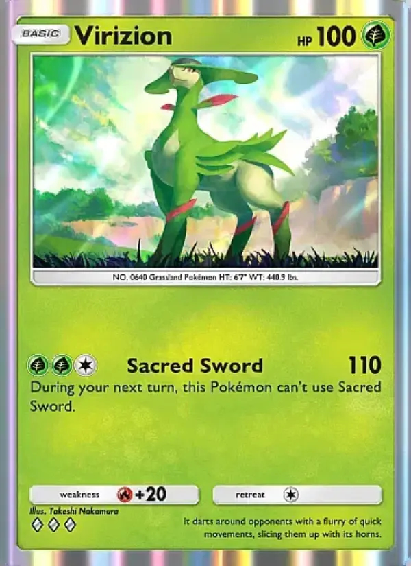 Image of the card Virizion