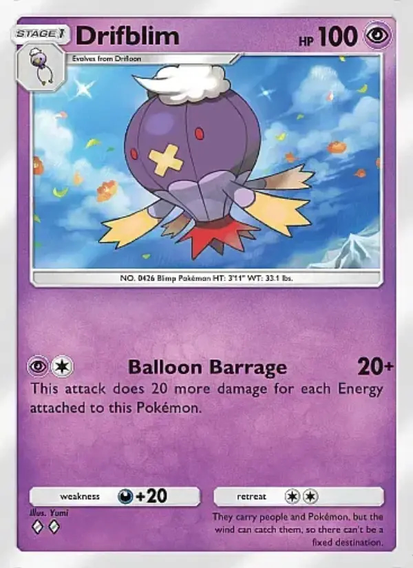 Image of the card Drifblim
