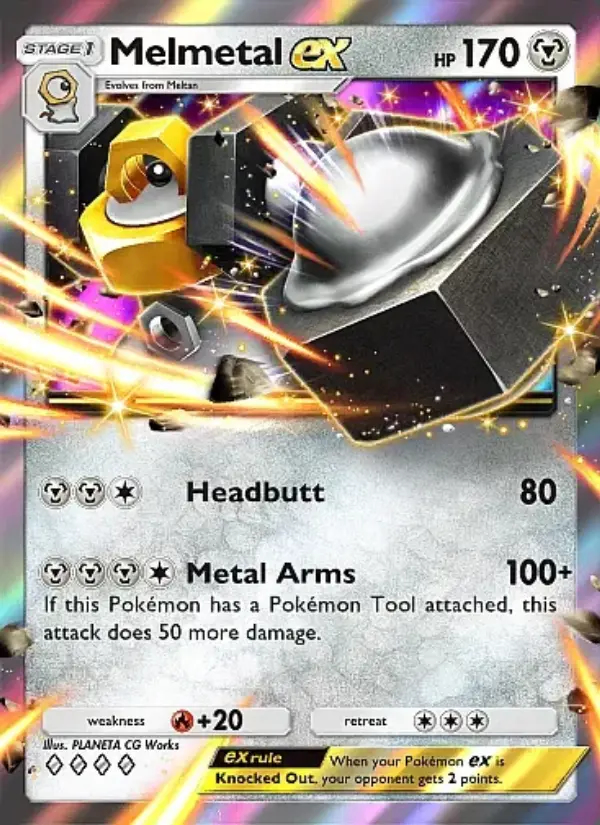Image of the card Melmetal ex