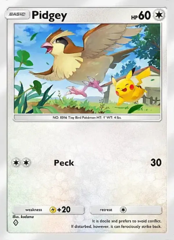 Image of the card Pidgey