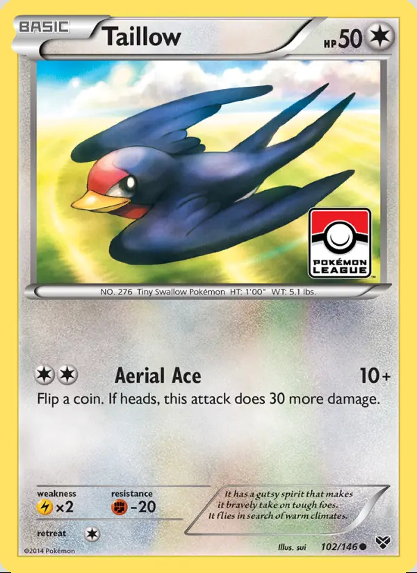 Image of the card Taillow