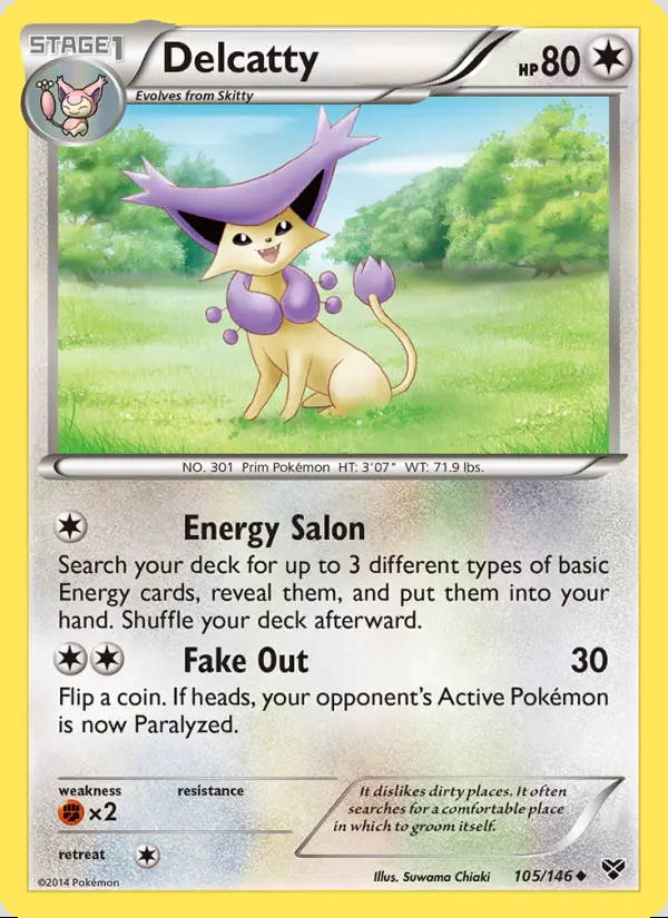 Image of the card Delcatty