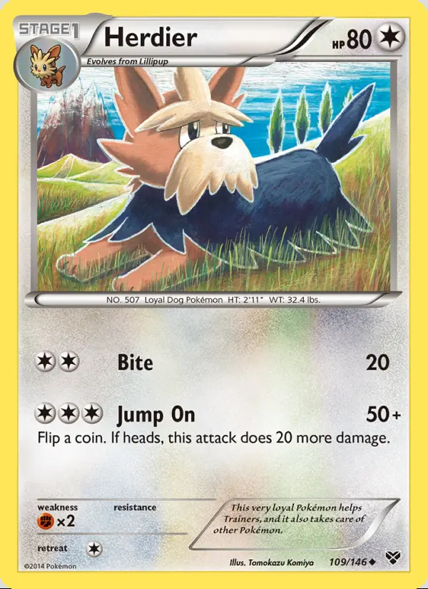 Image of the card Herdier