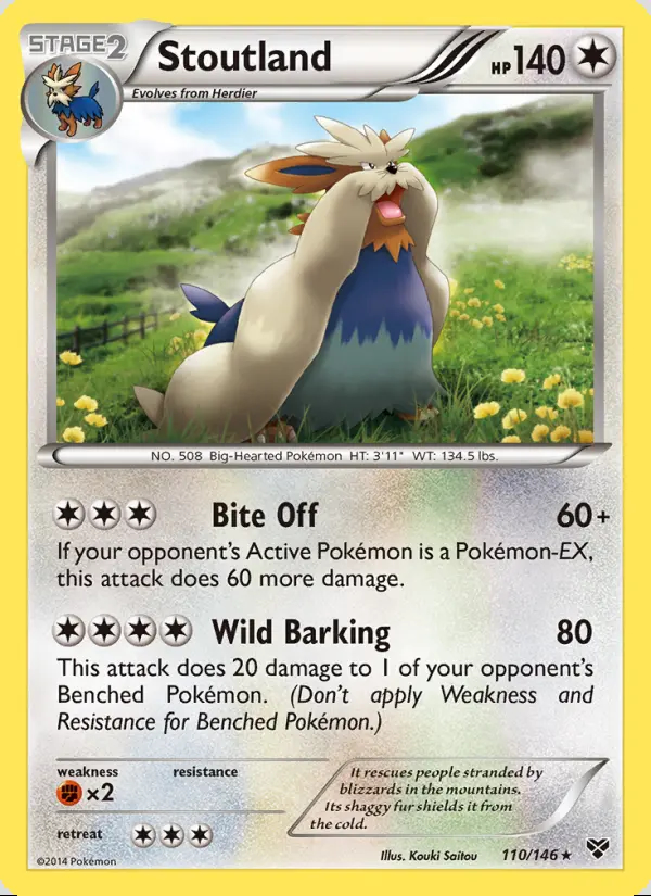 Image of the card Stoutland