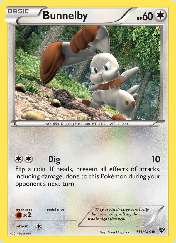 Image of the card Bunnelby