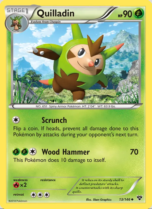 Image of the card Quilladin