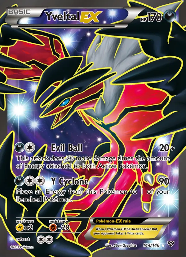 Image of the card Yveltal EX