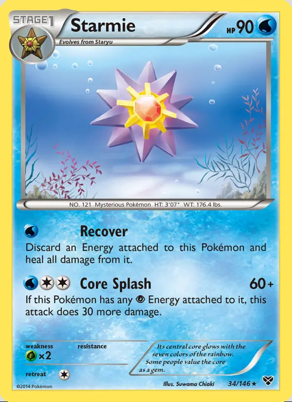 Image of the card Starmie
