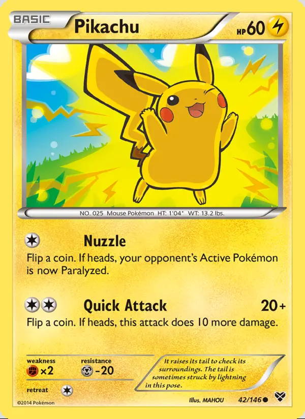 Image of the card Pikachu