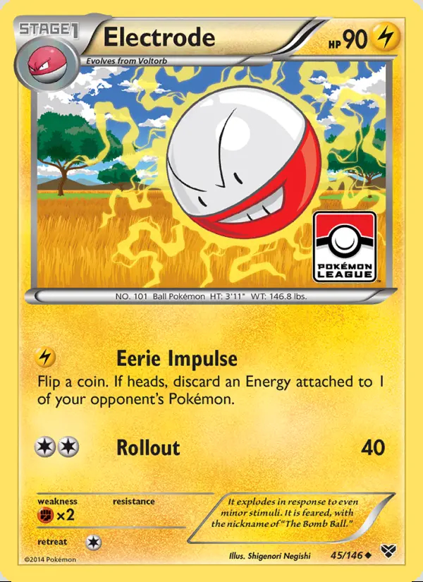 Image of the card Electrode