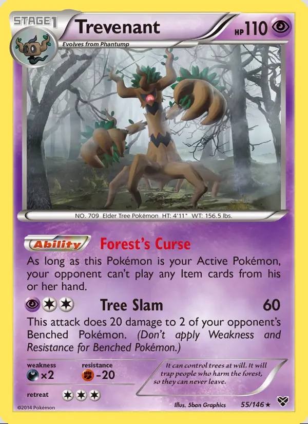 Image of the card Trevenant